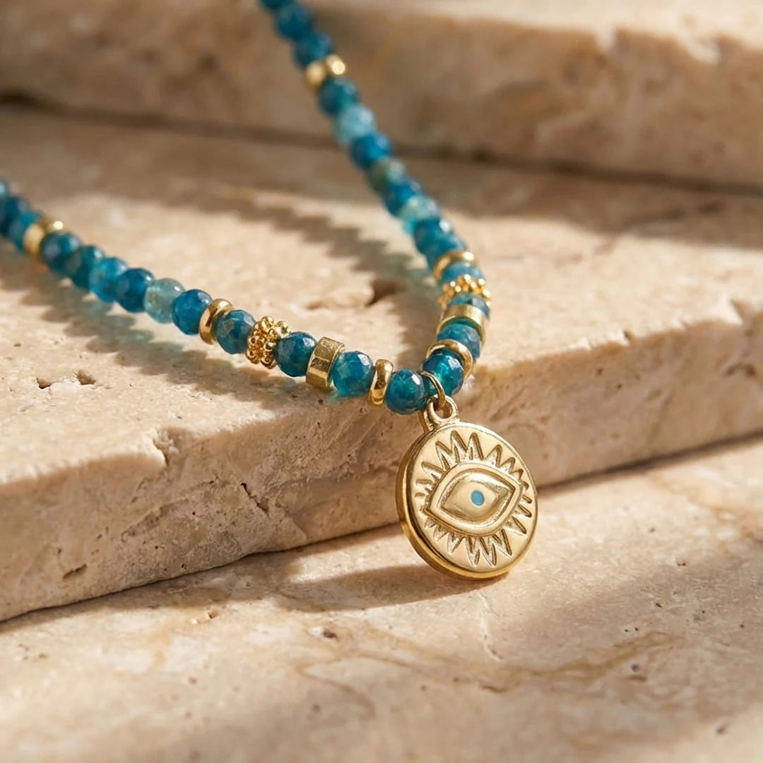Collier en Apatite - Libertad