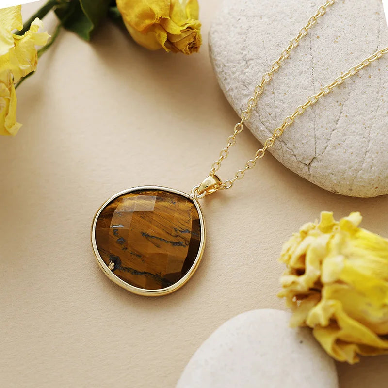 Collier "Ona Sana" en Pierres Naturelles
