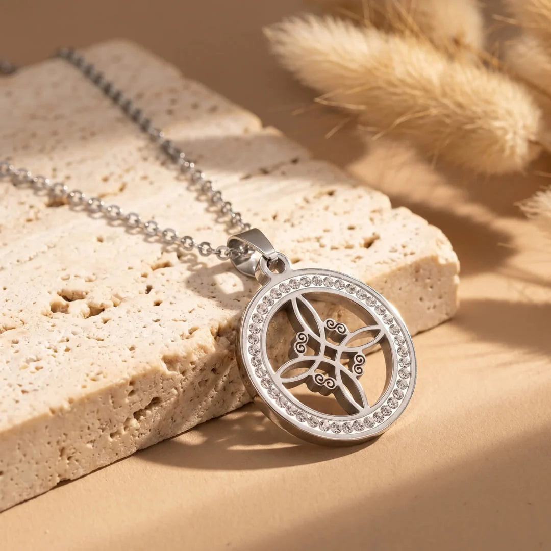 Pendentif Nœud de Sorcière - Cercle de Protection