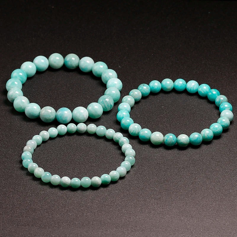 Bracelet "Lagon Clément" en Amazonite