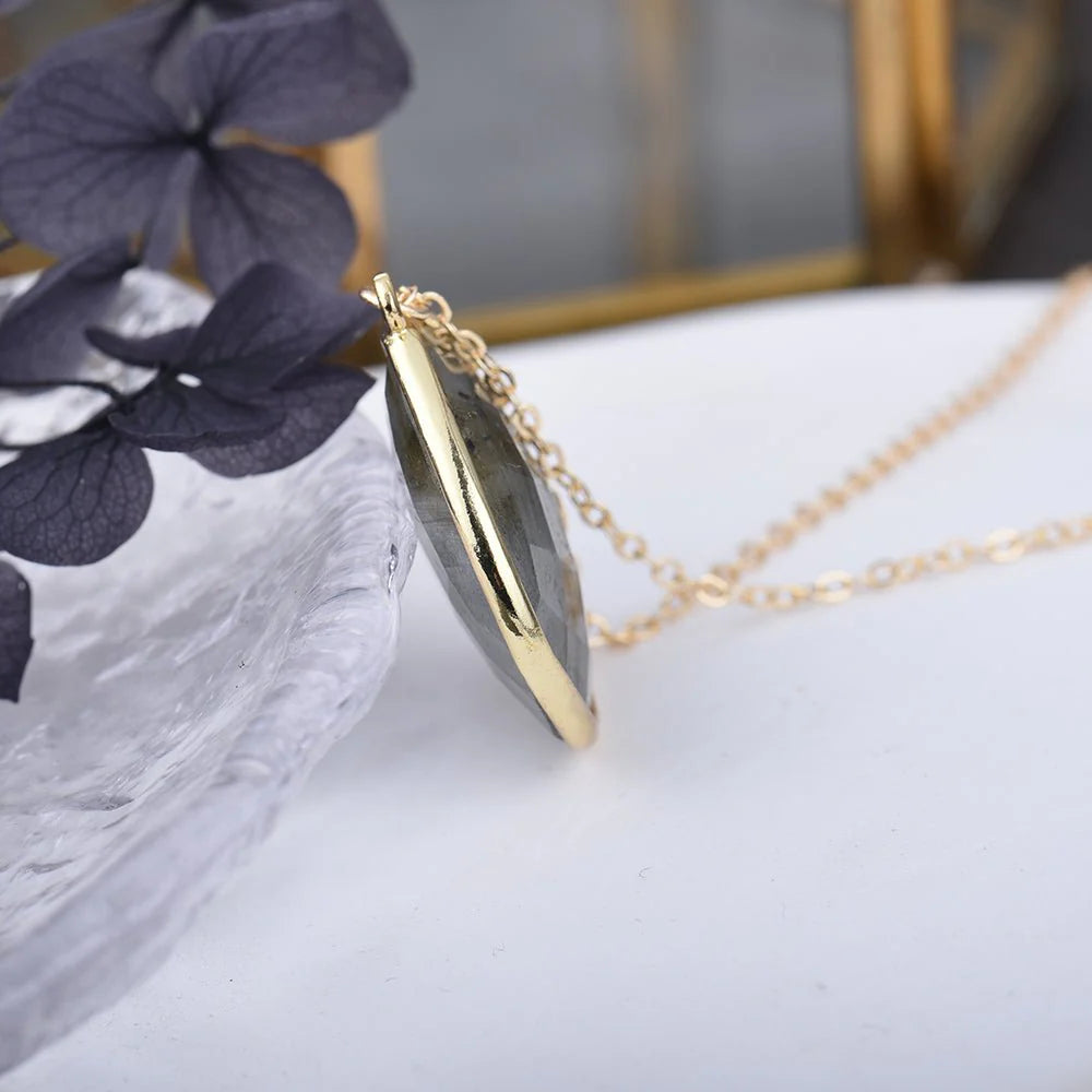 Collier en Labradorite "Protection Céleste"