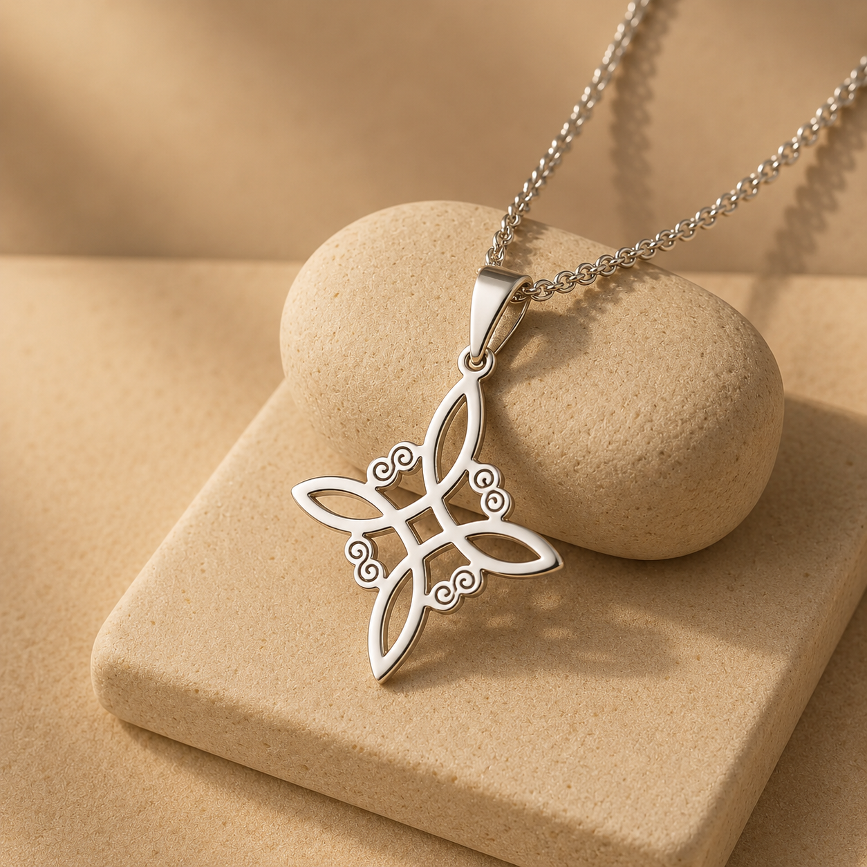 Collier Noeud de Sorcière - Égide Sacrée