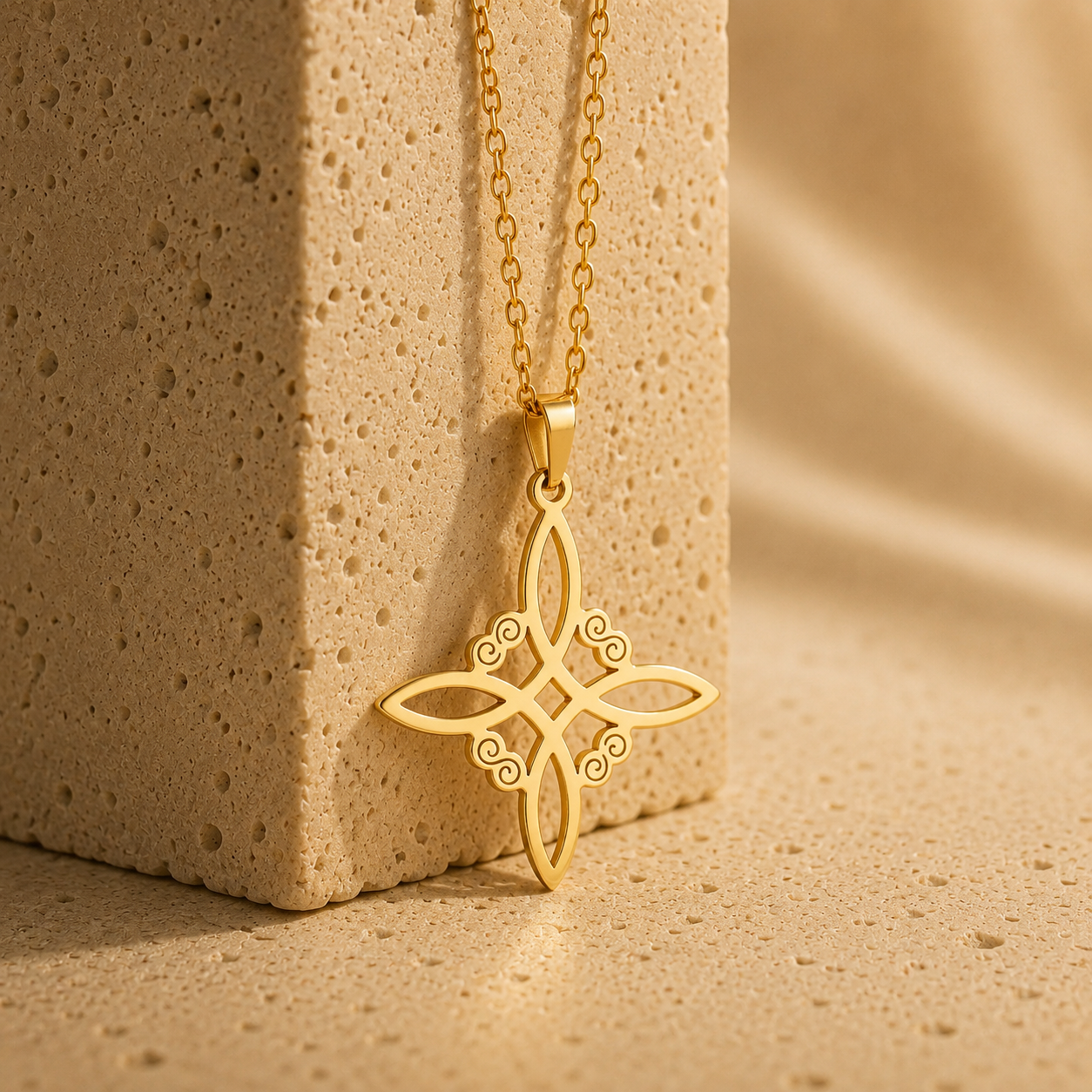 Collier Noeud de Sorcière - Égide Sacrée