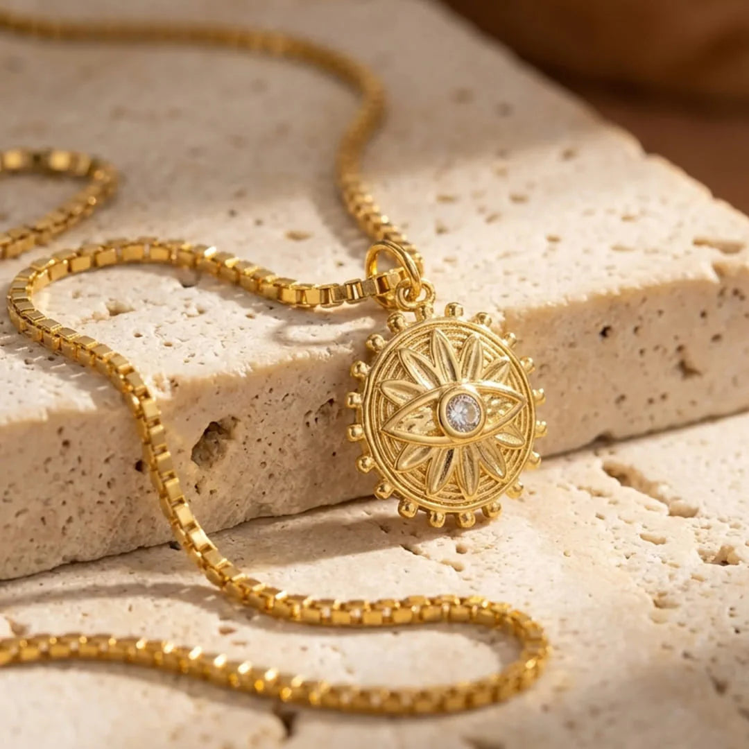 Pendentif Solaire - Oeil Céleste
