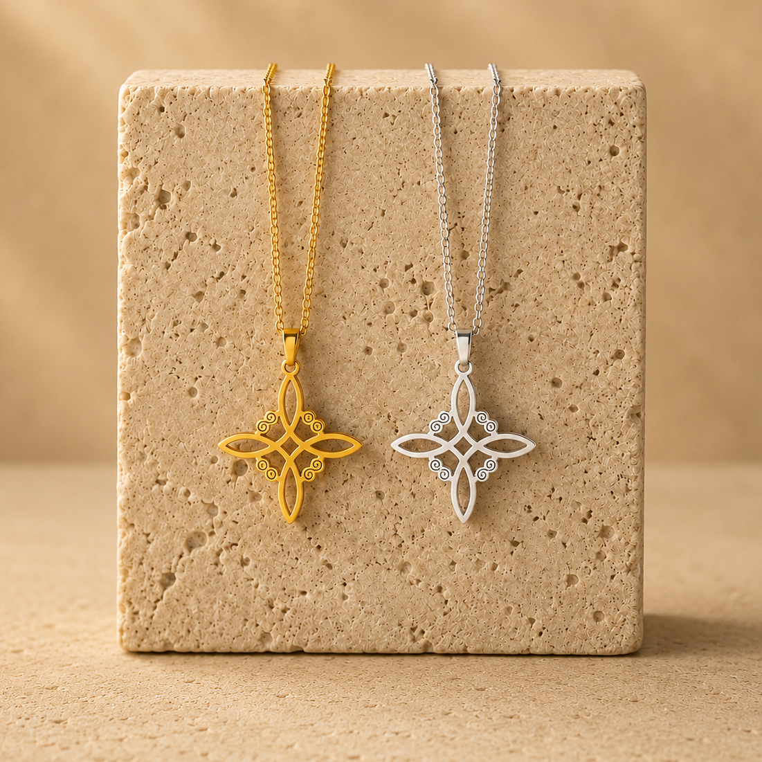 Collier Noeud de Sorcière - Égide Sacrée