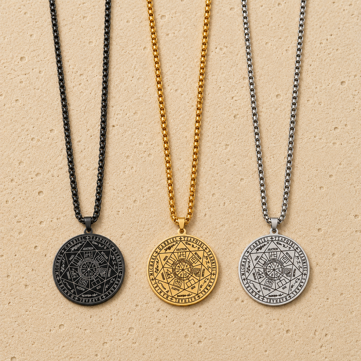 Pendentif Spirituel - Sceau des 7 Archanges